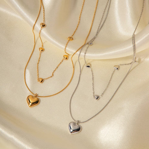 Double-Layer Necklace 18K Gold-plated