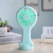 Pocket Fan USB Rechargeable Home Air Conditioner With Mobile Phone Holder