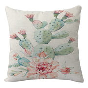 Flowers & Birds Flax Pillow Car & Sofa Cushion::FREE SHIPPING!!