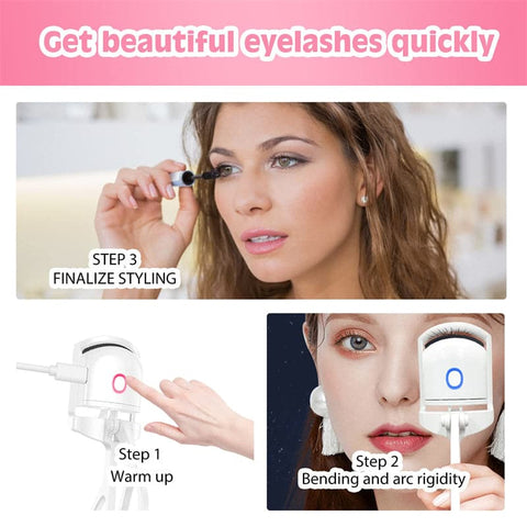 Temperature Control Mini Eyelash Curler::FREE SHIPPING!!