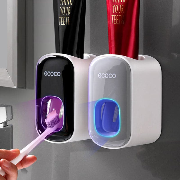 Ecoco Wall Mounted Automatic Toothpaste Dispenser and Holder::FREE SHIPPING!!