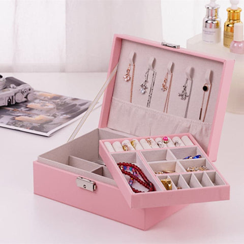 Elegant Multifunctional Jewelry Storage Box