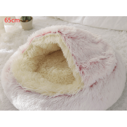 Plush 2 In 1 Dog And Cat Winter Bed; Warm :: FREE SHIPPING!!