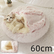 Plush 2 In 1 Dog And Cat Winter Bed; Warm :: FREE SHIPPING!!