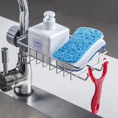 Creative Adjustable Drain Rack, Sponge Storage Faucet Holder: FREE SHIPPING!!