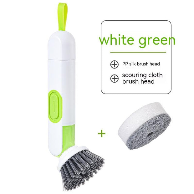 Multi-Functional Liquid-Filled Long-Handle Cleaning Brush::FREE SHIPPING!!