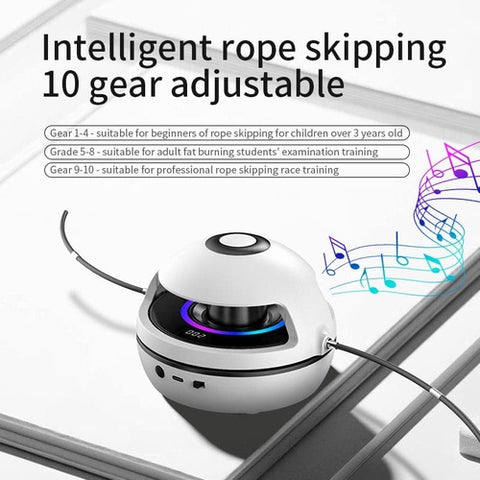 Smart Rope Skipping Machine  10-speed::FREE SHIPPING