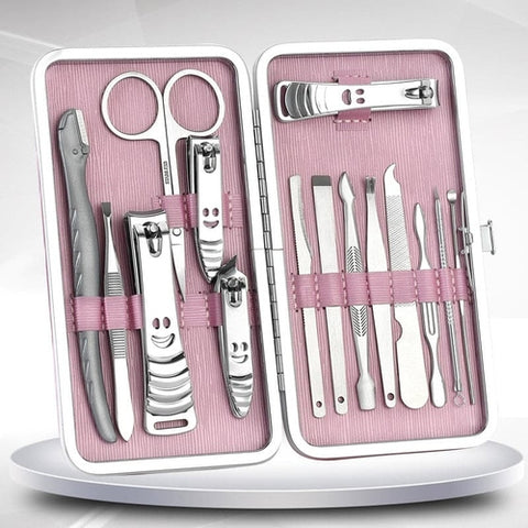 Manicure & Pedicure Stainless Steel Set[15PCS]: FREE SHIPPING!!