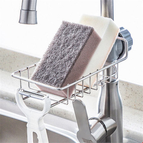 Creative Sponge Storage Faucet Holder