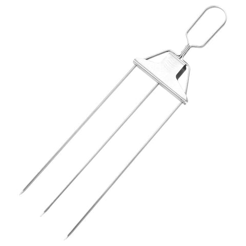 Kebab Master 3-Prong Skewer Stainless Steel Non-stick Needles::FREE SHIPPING!!