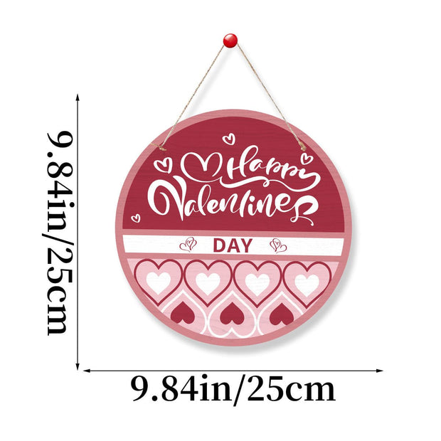 Jazzy Valentine's Day Party Decorations Door Hangers