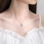 S925 Beating Heart-Shaped Necklace