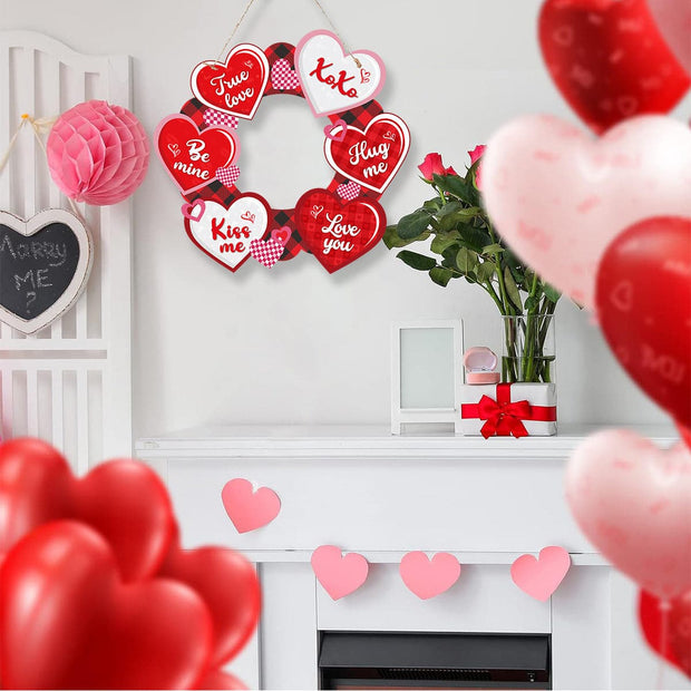 Jazzy Valentine's Day Party Decorations Door Hangers