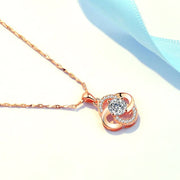 925 Sterling Silver Plated 18k Rose Gold