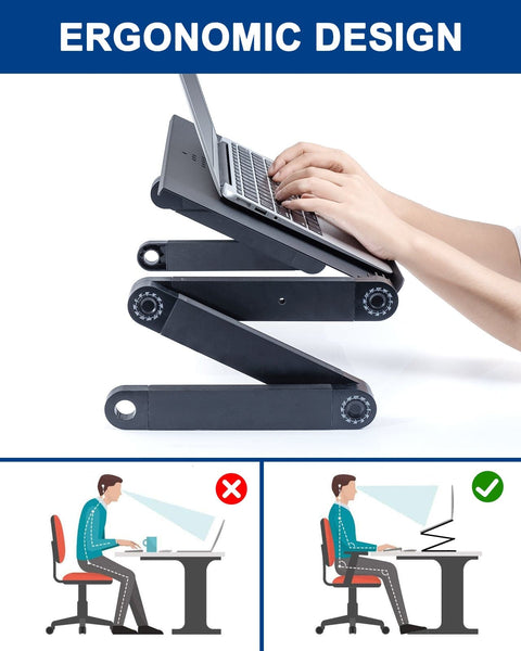 Rainbean Adjustable Height Laptop Desk - FREE SHIPPING!!