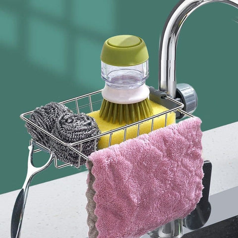 Creative Sponge Storage Faucet Holder