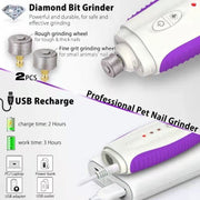 Electric Nail Grinder For Pets::FREE SHIPPING!!