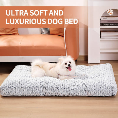 Thickened Rose Velvet, Cotton, Soft Fluffy Washable Dog Bed!!::FREE SHIPPING!!