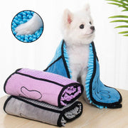 Super Absorbent Micro Fiber Bathrobe for Pets.