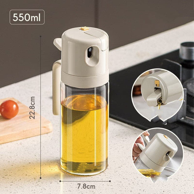 Creative 2 In 1 Oil Sprayer Bottle - BBQ Cooking Oil Dispenser::FREE SHIPPING!!