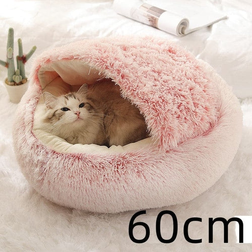 Plush 2 In 1 Dog And Cat Winter Bed; Warm :: FREE SHIPPING!!