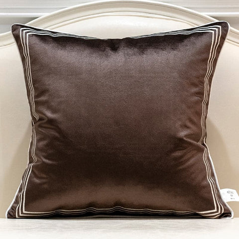 Patterned Cushion Cover Flannel Embroidered::FREE SHIPPING!!