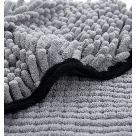 Super Absorbent Micro Fiber Bathrobe for Pets.