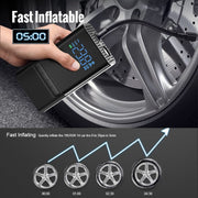 Handheld Air Compressor For Bicycle, Car, Boat Tire Inflator - Rechargeable::FREE SHIPPING!!