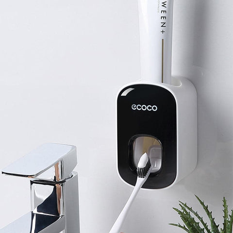 Ecoco Wall Mounted Automatic Toothpaste Dispenser and Holder::FREE SHIPPING!!