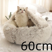 Plush 2 In 1 Dog And Cat Winter Bed; Warm :: FREE SHIPPING!!