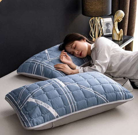 Pair of Quilted Pillow Covers With Anti-Slobber:: FREE SHIPPING!!