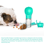 Pet Water Bottle Feeder Bowl with Garbage Bag Storage::FREE SHIPPING!!