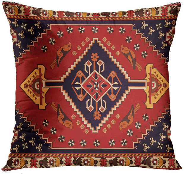 Persian Ethnic Linen Bohemian Pillowcase