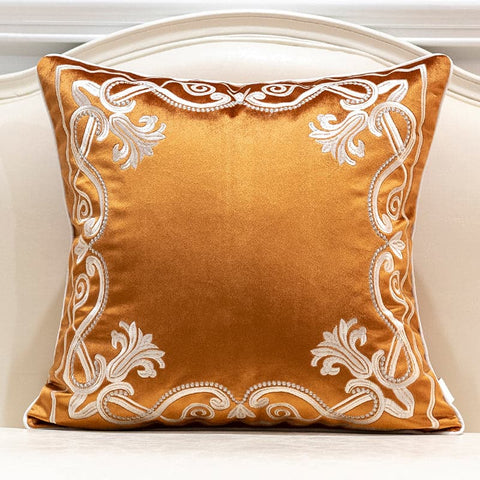 Patterned Cushion Cover Flannel Embroidered::FREE SHIPPING!!